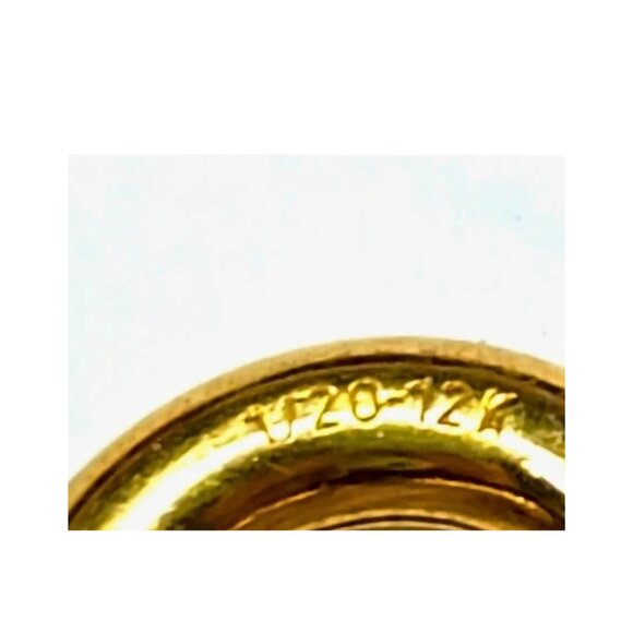 Vintage Cherry Bakelite Graduate Bead Necklace 1/20-12K Chain 15" - Picture 9 of 9